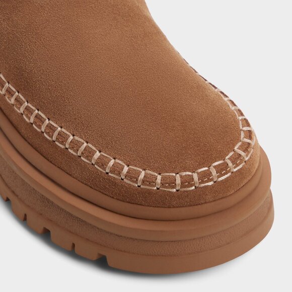 ALDO Mirellie Women's Platform Clog Lug Sole Mules Medium Brown Size 7.5 NEW - Picture 5 of 12